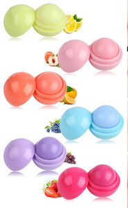 CC36008 Balsamo Labbra Più Venduto di Grado Alimentare Cosmetico alla Cera d'Api a Sfera Mini Gusto Frutta dall'Ottimo Profumo Gel Impermeabile - Product Image 2