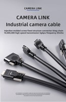 Kabel CameraLink MDR/SDR Konektor Dual-Size PoCL Hikrobot/Ekoh Kamera Industri 26-Pin Catu Daya China untuk Sinyal