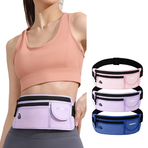 Sac de taille de sport imperméable personnalisé pour l'extérieur, hommes et femmes, fermeture éclair pour la remise en forme, les voyages, le téléphone portable, la course à pied, les sacs de jogging - Product Image 1