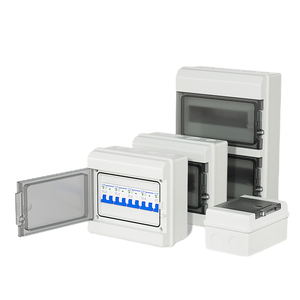 Nhựa IP65 MCB ABS 2way 4way 18 cách Phân phối điện hộp Điều khiển hộp mạch điện kim loại bảng phân phối - Product Image 4