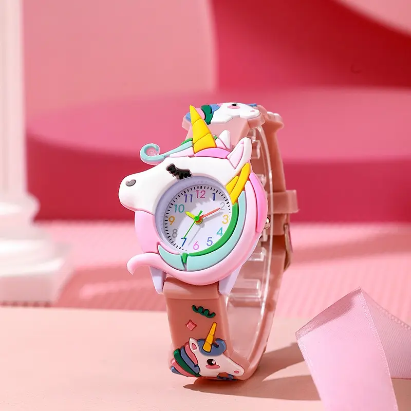 Wrist Watches Pink Kids Watch Q&Q Kid's Wrist Watches Kids Watch