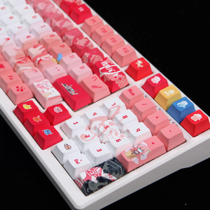 Teclas Bocchi The Rock de 120 teclas, perfil Cherry, Pbt, accesorios para teclado mecánico de Anime, tapas personalizables DIY - Product Image 5