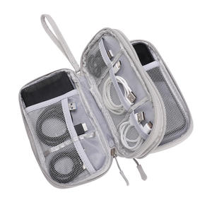 Sac de rangement pour câbles de données en gros, étui de transport portable étanche, organisateur de voyage pour câbles et chargeurs USB - Product Image 2