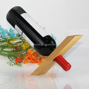 Contador personalizado de fábrica, balanceado, único, vinho, madeira, suporte de garrafa, de bambu, única, <span class=keywords><strong>rack</strong></span> de vinho - Product Image 3