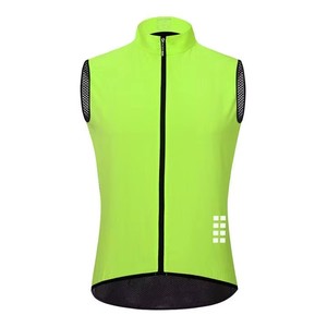 Gilet de cyclisme unisexe imprimé, sans manches, respirant, coupe-vent, multicolore, personnalisable, idéal pour les événements cyclistes – Vente chaude - Product Image 2