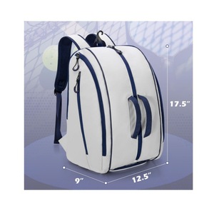Independent <b>shoe</b> space badminton cricket bag tennis bag waterproof Oxford cloth large capacity racket backpack outdoor sports - Product Image 4