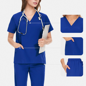 Hot Bán Chuyên Nghiệp Chăm Sóc Sức Khỏe Cơ Sở Điều Dưỡng Chà Và Tẩy Tế Bào Chết Đồng Phục Bộ Tổ chức Tẩy Tế Bào Chết Đồng Phục Bộ Cho Phụ Nữ - Product Image 4