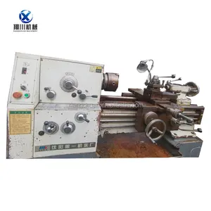 Second Hand Used Horizontal Metal Lathe Machine Machinery Manual 360x1000 Bed CNC Lathe