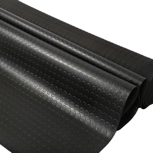 Vente en gros usine : Rouleaux de tapis de sol en <span class=keywords><strong>caoutchouc</strong></span> noir <span class=keywords><strong>antidérapant</strong></span>, imperméable et souple, avec boutons ronds, de 3mm à 6mm, pour passage. - Product Image 4