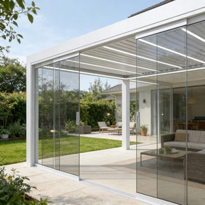 Tingmeihaoting Özel Tasarım Uzaktan Kumandalı Alüminyum Alaşımlı Arka Bahçe Özelleştirilmiş Boyut 14x20ft Akıllı Kış Bahçesi - Product Image 3