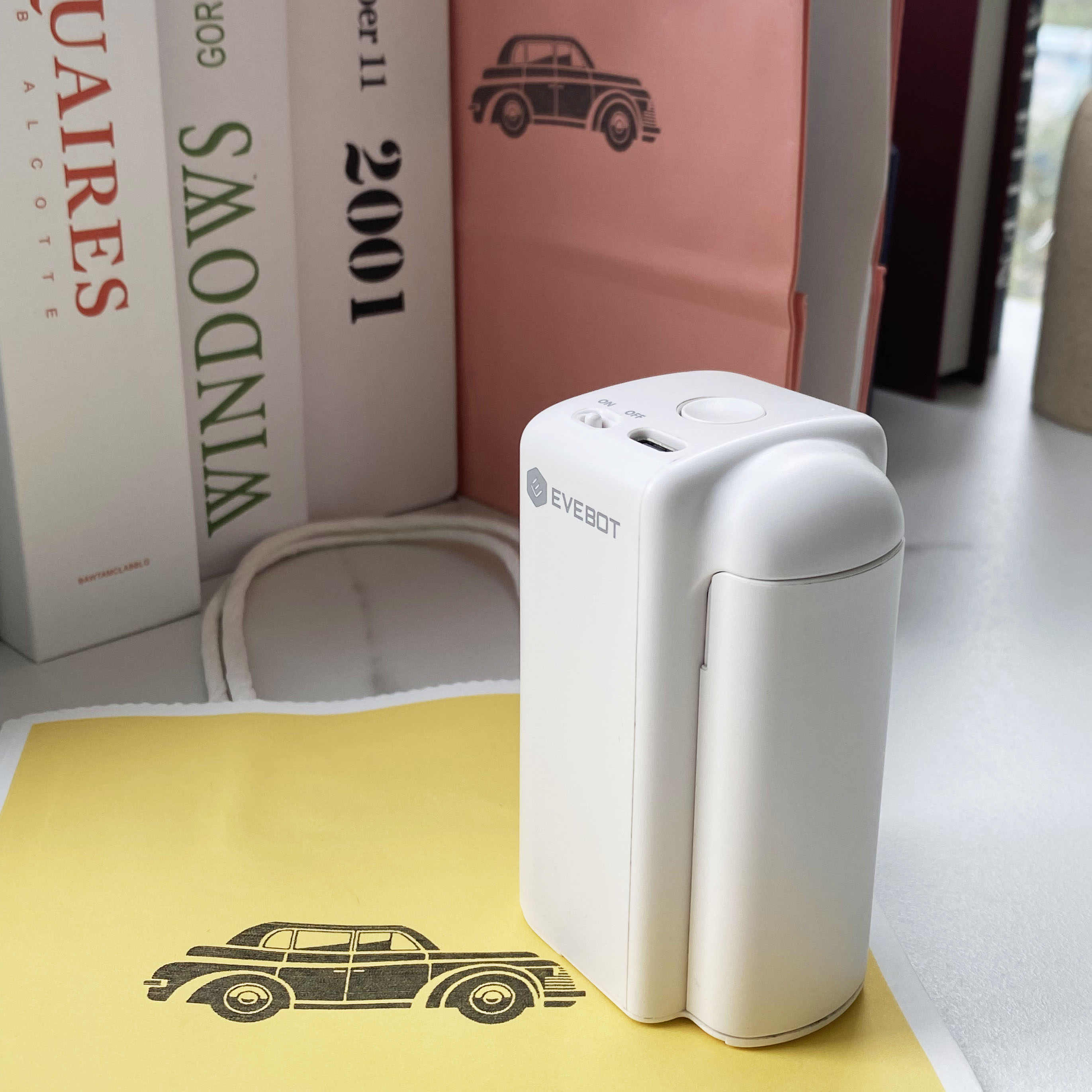 EVEBOT 超小型 ハンディプリンター PrintPods Amazon.co.jp: EVEBOT 超小型 ハンディプリンター PrintPods