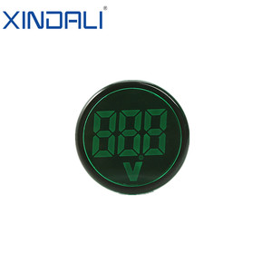 AD22-22DSV-S mini LED hiển thị kỹ thuật số điện áp mét màu xanh chỉ số ánh sáng thí điểm Đèn 110V 220V 22mm AC Vôn kế - Product Image 4