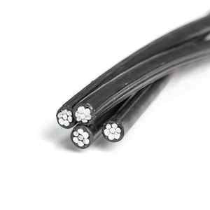 Isolation en aluminium du câble <span class=keywords><strong>2x16mm2</strong></span> et 4x25mm2 XLPE de service simple et triphasé pour la basse tension d'application aérienne - Product Image 3