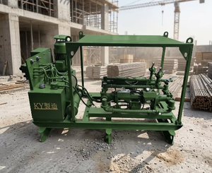 KY-100-T Double Synchronous Electric Motor Grouting Pump 100Bar High Pressure Cement Grouting Machine Tunnel <b>Foundation</b> - Product Image 2
