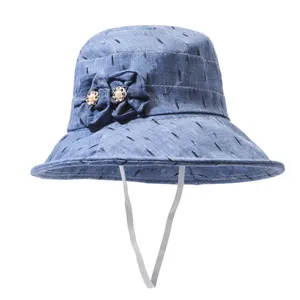 כובע דייגים טרנד פנאי חיצוני לחופשות פנאי כובע שמשייה נושם עם שוליים רחבים