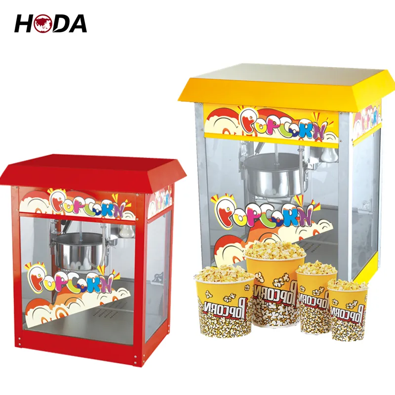 Snack Komersial Otomatis Multifungsi Otomatis Tangan Gas Mesin Popcorn Komersial Gas Popcorn Mesin Perjalanan China