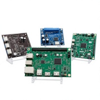 SZACPCB Spécifications techniques fiables pour les cartes PCBA de murs vidéo LCD personnalisés pour la surveillance de sécurité, les murs vidéo numériques des aéroports et des hôtels