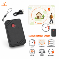 Rastreador GPS Inalámbrico Pequeño con Orificio para Correa, Protocolo Traccar GT06, Geocerca, Alerta de Exceso de Velocidad, Rastreador de Familiares