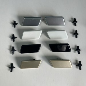 Lamp Cups For 2009-2011 Toyota Camry Silver White Black Gold <b>ABS</b> Plastic Headlight Washer Caps 85382-06050 85381-06050 - Product Image 1