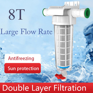 Filtre à eau pour robinet de cuisine, purificateur domestique, élimine les impuretés de 40 microns, filtration directe, matériau PET écologique, installation facile. - Product Image 4