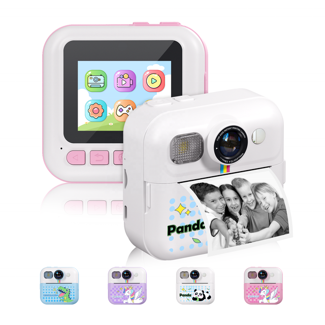 YMX CP02 Kids Selfie Instant Print Camera Fuji Film Ins Tax Mini Printer V Tech Kidi Zoom Print Cam Uni Corn for Children Child