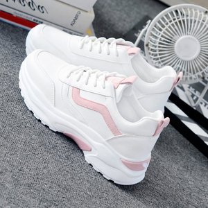 Sneakers <span class=keywords><strong>da</strong></span> donna <span class=keywords><strong>scarpe</strong></span> Casual alla moda donna comode <span class=keywords><strong>scarpe</strong></span> <span class=keywords><strong>da</strong></span> <span class=keywords><strong>ginnastica</strong></span> bianche traspiranti con plateau femminili - Product Image 3