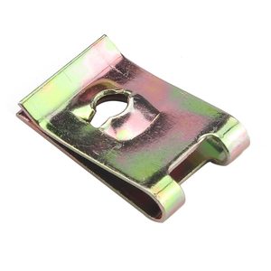 Sanya Automotive U-shaped Nut Clips #6/8/10/12 110pcs Universal Car Fastener Repair <b>Kit</b> Zinc Plated - Product Image 5