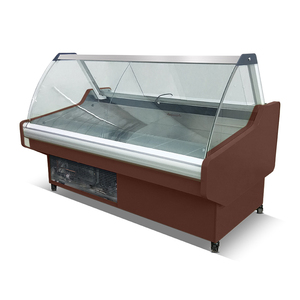 Mostrador de servicio de puerta de vidrio, mostrador, Mostrador de exhibición de carne deli, refrigerador - Product Image 4