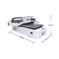 Imprimante à plat UV automatique haute précision nouvelle génération 6090 pour l'impression en relief braille et l'impression de cartes sur métal, plastique, PVC, acrylique