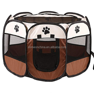 Portable pliable parc pour animaux de compagnie stylo de jeu chat chien salle de livraison pour animaux de compagnie enceinte et donner naissance boîte d'élevage nid Cage parc pour animaux de compagnie - Product Image 2