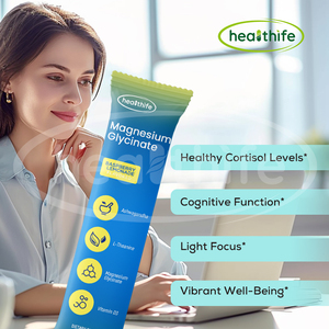Private Label Drink Mix integratore <span class=keywords><strong>vitamina</strong></span> <span class=keywords><strong>D3</strong></span> L teanina Ashwagandha magnesio glicinato in polvere - Product Image 4