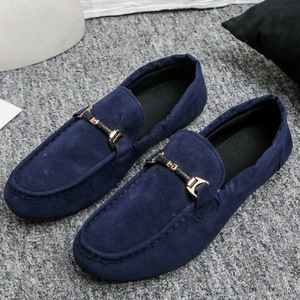 Zapatos Casuales de Hombre Estilo Coreano, Mocasines de Ante, Estilo Holgazán, Moda Otoñal - Product Image 5