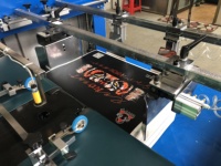 Máquina Automática de Serigrafía con Cilindro de Paro para Recubrimiento UV Localizado