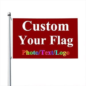 ป้ายโฆษณาภายนอกอาคาร ขนาด 3x5 ฟุต ผ้าโพลีเอสเตอร์ 90x150 ซม. ธงสั่งทำพร้อมโลโก้ พิมพ์ลายตามสั่ง แบบพกพา - Product Image 4