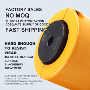 KC sprocket gear5016 bánh đà tốc độ cao tải nặng thép 6022 8020 Con lăn chuỗi khớp nối chuỗi bánh xe trục khớp nối GL khớp nối - Product Image 3