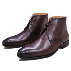 Botas de Trabajo de Cuero Genuino Amish Vintage de Lujo para Hombre, Impermeables, con Cordones, Construcción Goodyear Welted, Empeine de Cuero Resistente - Product Image 6