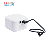 MU05 12V DC UPS Batería de litio 5A Monofásico para cámaras de seguridad CCTV Enrutadores WiFi e iluminación LED de respaldo