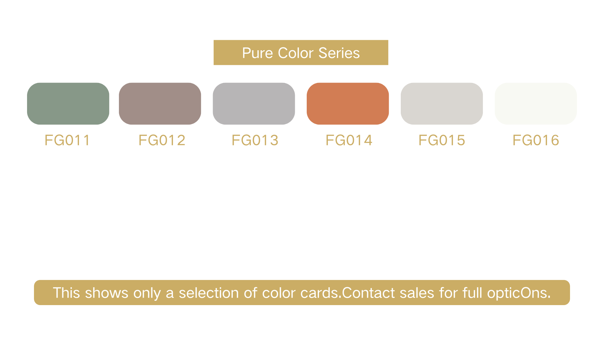Pure Color Series