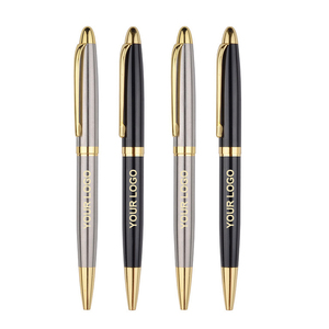 Factory Custom Logo <strong>Printed</strong> Advertising Colorful Sign <strong>Pen</strong> Business <strong>Metal</strong> Gift Ballpoint <strong>Pen</strong> - Product Image 1