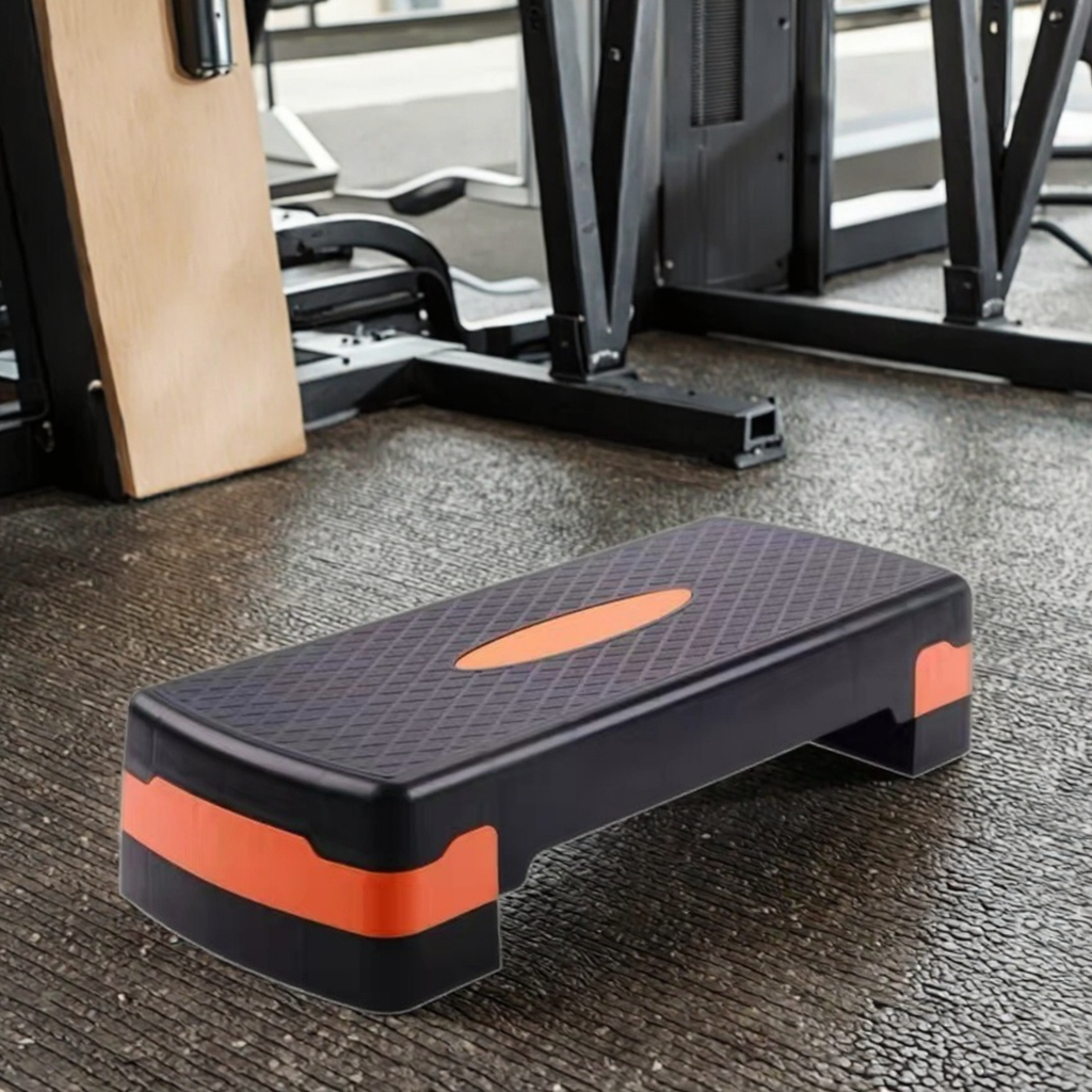 Adjustable Stair Aerobic Stepper for Home Use Trendy Promotional Fitness Exercise Equipment Cheap Step Platforms