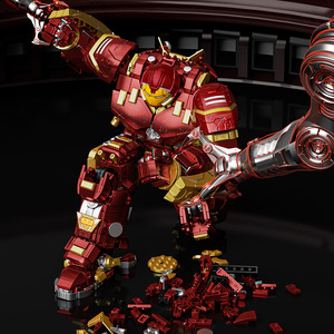 Le 76108-9 AntiSteel Mecha Puzzle, Bloques de Construcción Ensamblables, Juguetes de Modelo <span class=keywords><strong>para</strong></span> Niños - Product Image 2