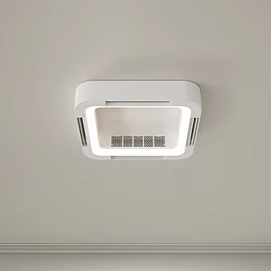 Factory APCITL Modern Bladeless Home Indoor App Remote Control Ceiling Lamps With Fan