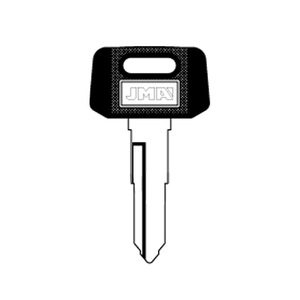 Chiave per Veicolo in Plastica, Nera, Yama-22i.P - Product Image 1