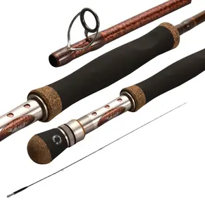 Fly Fishing Rod Tube Cordura/Carbon/Aluminum Rod Case For 9FT/10FT 4Sec  Rods 