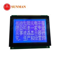 Module LCD 128x64 matrice de points STN bleu négatif rétroéclairage blanc 5V KS108B SMG12864D4-BW