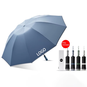 Nhà máy tùy chỉnh cấp bằng sáng chế xử lý tự động <span class=keywords><strong>3</strong></span> lần đảo ngược giá rẻ ô ngoài trời 10k gấp ô cho mưa - Product Image 1