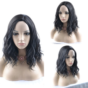 Perruque multicolore <span class=keywords><strong>mi</strong></span>-longue asymétrique ondulée légèrement bouclée, nouvelle arrivée européenne et américaine Imperial Capital M-6160 - Product Image 1