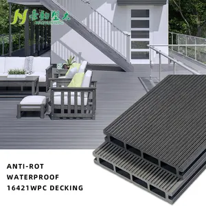 Outdoor Wooden Plastic Composites Decking Price Wpc Board Laminated Parquet Flooring