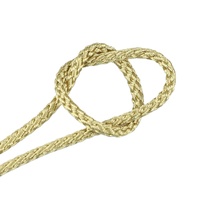 Grosir benang poliester kepang kepadatan tinggi 8-Braid Kumihimo Cord untuk simpul Tiongkok DIY buatan tangan