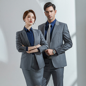 Professionale uomo e donna formale abito <span class=keywords><strong>da</strong></span> lavoro per lavoro e 4S negozio autunno inverno cappotto per abiti <span class=keywords><strong>da</strong></span> lavoro professionali - Product Image 3